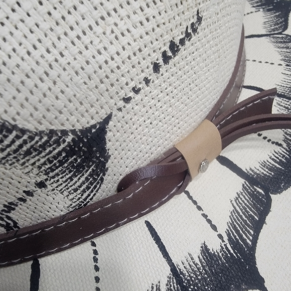 Beautiful Painted hat - Picture 3 of 5